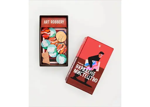 Настільна гра Pakufuda Games Вкрадене мистецтво (Art Robbery) (укр.) (PS008P) - фото 4