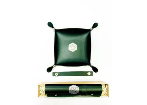 Настільна гра Планета Ігор Лоток для кубиків D20 (зелений) (Dice tray D20 green) (pi-dt015) - фото 3