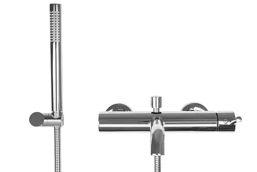 Змішувач для ванни і душа Rea Lungo Chrome REA-B6641 Хром - фото 2