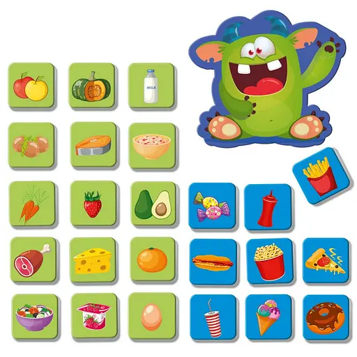 Детская развивающая игра "Вкусное или полезное?" Vladi Toys VT5900-06 - фото 2