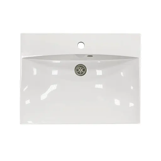 Раковина накладна Adamant Emil, прямокутна (4824296201401) - фото 3