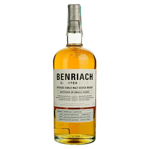 Віскі BenRiach Quarter Cask Classic 46% 1 л у подарунковій упаковці - фото 2