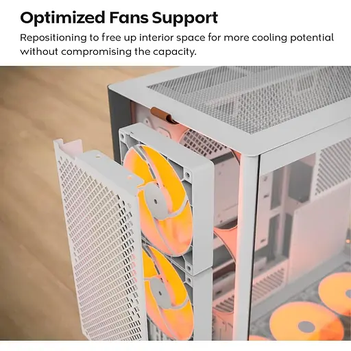 Корпус MONTECH HS01 (W) (HS01 (W)) - фото 11