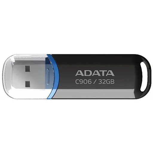 Флеш-накопичувач Adata 32Gb C906 Black USB 2.0 (AC906-32G-RBK) - фото 2