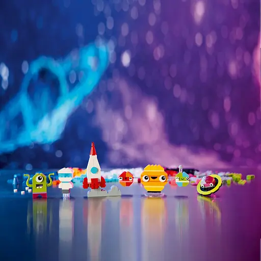 Уценка. Конструктор LEGO Classic Творческие космические объекты 450 деталей (11037) - фото 6