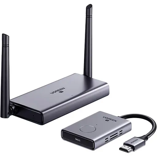 Безпровідний подовжувач UGREEN CM506 Wireless HDMI Extender Transmitter and Receiver 50m(UGR-50633A) - фото 1