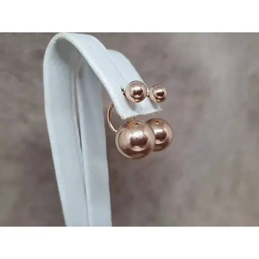 Золотые серьги Favoritum. 210336_9 - фото 3