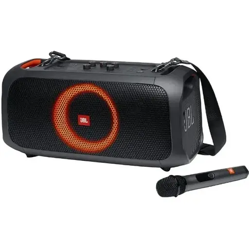 Портативна акустика JBL PartyBox On-The-Go Essential (JBLPBOTGESEU) чорна - фото 1