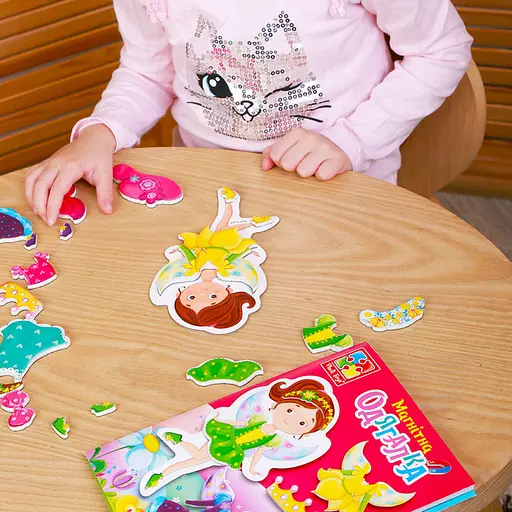 Магнитная игра для детей "Фея" Vladi Toys VT3204-28 в папке - фото 6