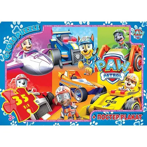 Детский пазл Paw Patrol PW08903 плакат 35 элементов