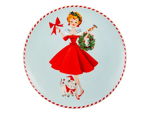 Набір з 2-х тарілок Lefard Miss Christmas 20.5 см (924-886) - фото 2