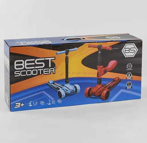 Детский самокат Best Scooter ST-18003 Maxi - фото 4