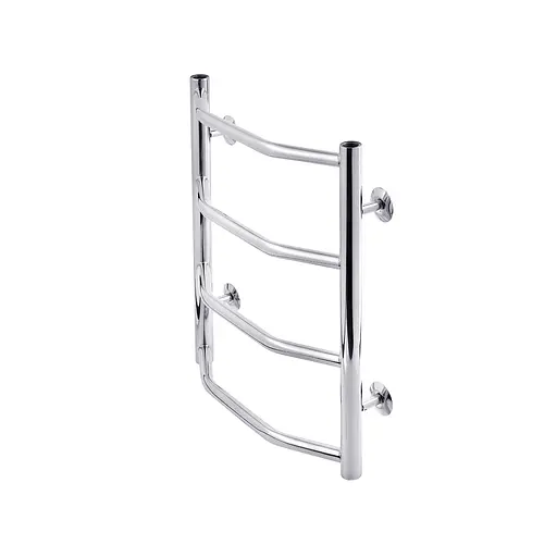 Рушникосушарка водяна Kroner Трапеція ДТ01 500x430/4 CV014723, Хром, нижнее - фото 3