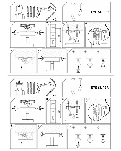 Спот Nowodvorski 6490 EYE SUPER WHITE - фото 3