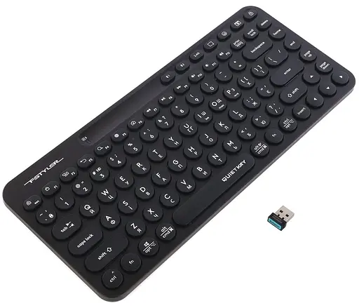 Клавіатура A4Tech Fstyler FBK36С AS Black (FBK36C AS (Black)) - фото 4