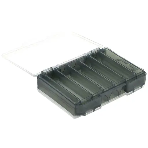 Коробка Meiho Reversible D-86 140x104x32mm прозрачный - фото 3