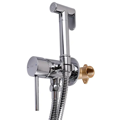 Набор гигиенического душа скрытого монтажа Topaz Loft TLF 32106-H39-C, Хром - фото 7