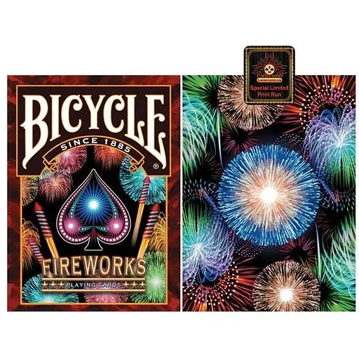 Карти гральні United States Playing Card Company Bicycle Fireworks (Special Limited Print Run) (13958)