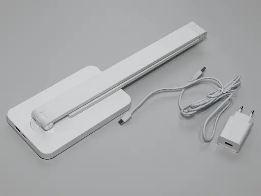 Біла світлодіодна настільна лампа для читання, потужністю 5 Вт - фото 3