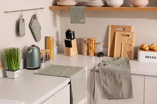 Салфетка Ardesto Oliver, 40х40см, 100% хлопок, зеленый (ART06OG) - фото 8