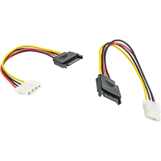 Кабель живлення SATA-Molex M/F