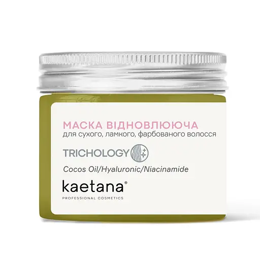 Маска Відновлююча для сухого, ламкого, пошкодженого та фарбованого волосся Kaetana 50 мл - фото 1