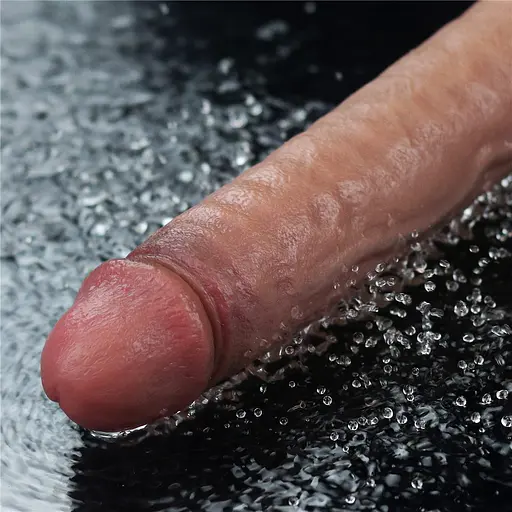 Реалістичний вібратор Lovetoy Real Softee 24.5 см коричневий - фото 7