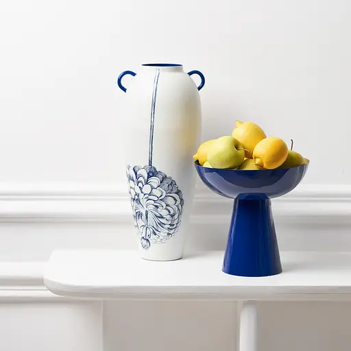 Ваза MBM HOME Елізіум залізна принт глибокий синій 200х170х420 мм (VB-03 PRINT/DEEP BLUE) - фото 10