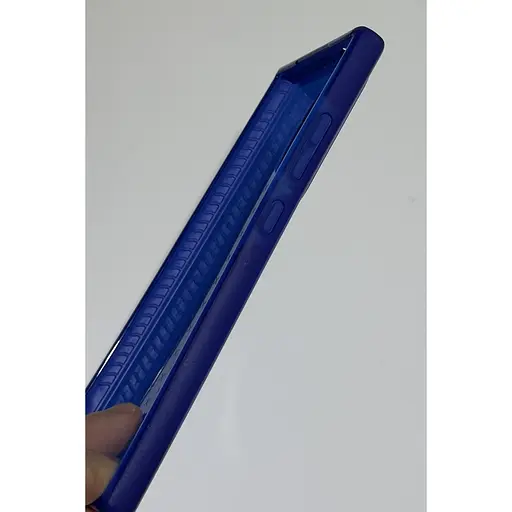 Противоударный чехол силиконовый Tech21 Evo Check для Samsung Galaxy S24 Ultra (6.8") Cobalt Blue T21-10681 - фото 8