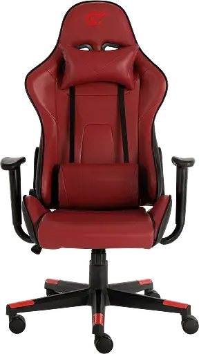 Геймерское кресло GT Racer черное с красным (X-2317 Black/Wine Red) - фото 7