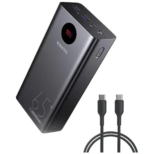 Внешний аккумулятор Romoss павербанк PEA40 Pro 65W 40000mAh Black