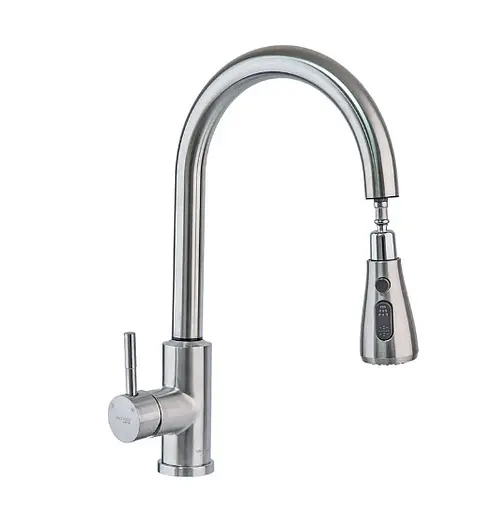 Змішувач для кухні Mixxus сенсорний з висувною лійкою LUX-014 Sensor (MI6230) - фото 1