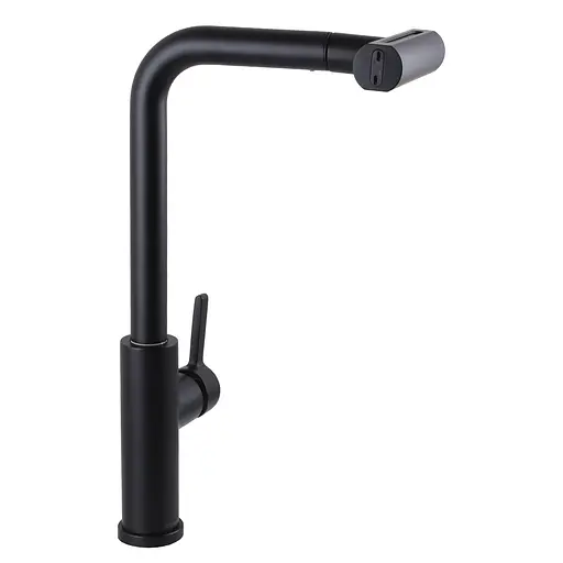 Смеситель для кухни Globus Lux Alpen SBT1-2044-BB Черный матовый - фото 4