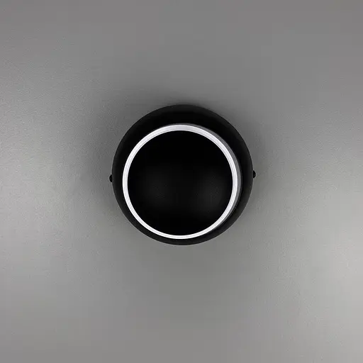 Світлодіодне чорне бра SIRIUS Line F W 089-145 BK - фото 3