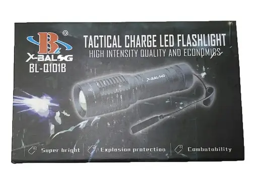 Фонарь подствольный Xbalog BL-Q101B-T6 zoom + высносная кнопка + ЗУ220/12В + 18650 - фото 5