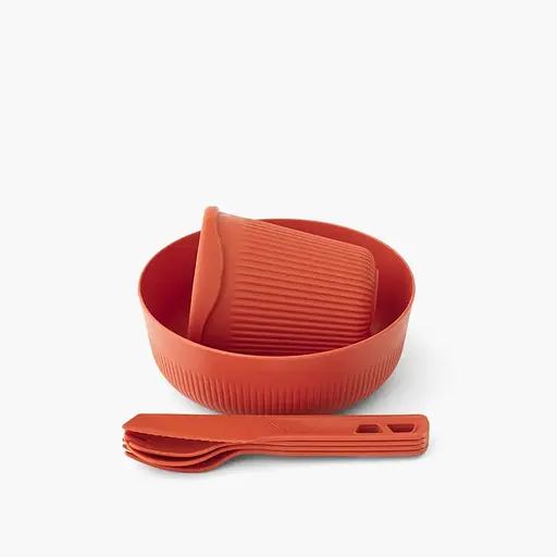 Набор посуды Sea To Summit Passage Dinnerware Sett 1P 6 предметов Spicy Orange (1033-STS ACK037051-120816) - фото 3