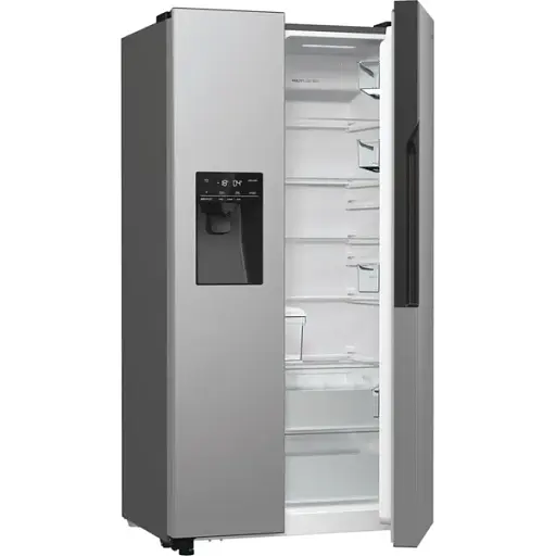 Холодильник Gorenje SBS 179х70х92 см 2 двери 376(190) л А++ NF+ Инв. диспенсер генератор льда Внешний диспл нерж - фото 7