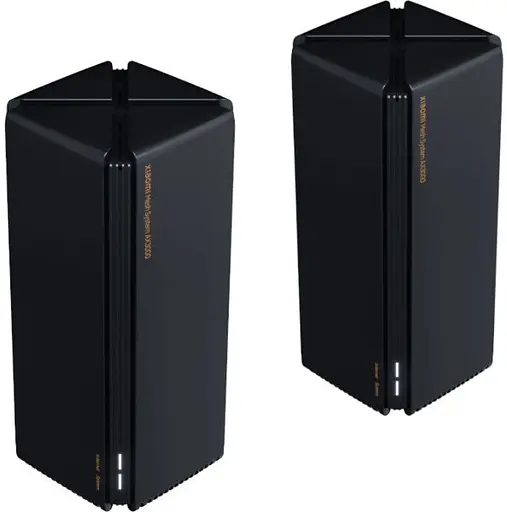 Бісдротовий роутер (маршрутизатор) Wi-Fi 6 Xiaomi AX3000 Mesh System 2-pack DVB4287GL - фото 1