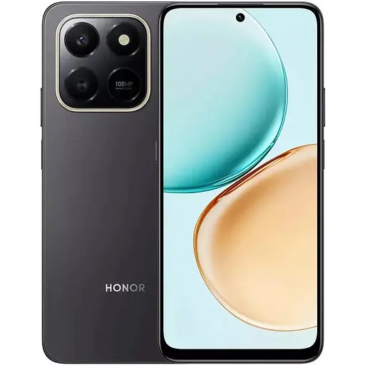 Смартфон Honor 400 Smart 4G 8/256GB Velvet Black - фото 1