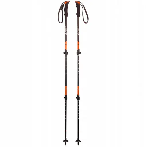Треккинговые палки Mountain Goat Peak+ 60-135 см MG0006 Black/Orange (P-5907739318275) - фото 10