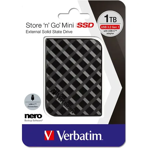 Внешний SSD накопитель Verbatim Store 'n' Go Mini 1TB (53237) [128395] - фото 11