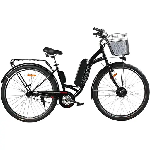 Электровелосипед Corso Harmony HR-28602, 28", городской, с корзиной, литиевый аккумулятор, мотор-колесо