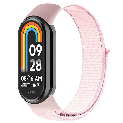 Ремешок Nylon New для Xiaomi Mi Band 8/9/10 Pearl Powder