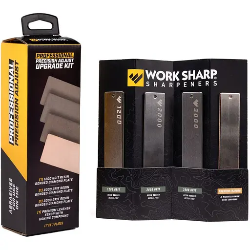 Набір аксесуарів Work Sharp до Professional Precision Adjust Elite Knife Sharpener (3 точильні камені, 1 шкіряна смуга, 1 полірувальна паста) - фото 11