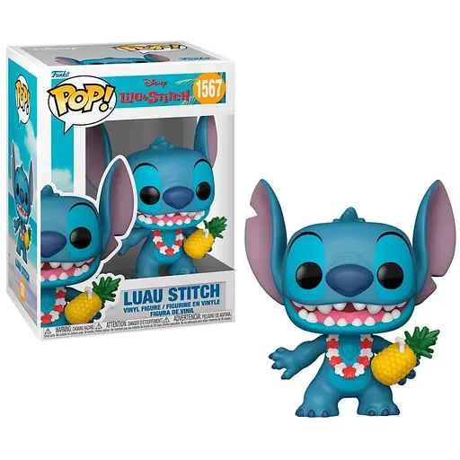 Коллекционная  фигурка   Фанко Поп Лило и Стич Стич Funko Pop Lilo and Stitch Stitch 10см FP LS S 1567 - фото 1