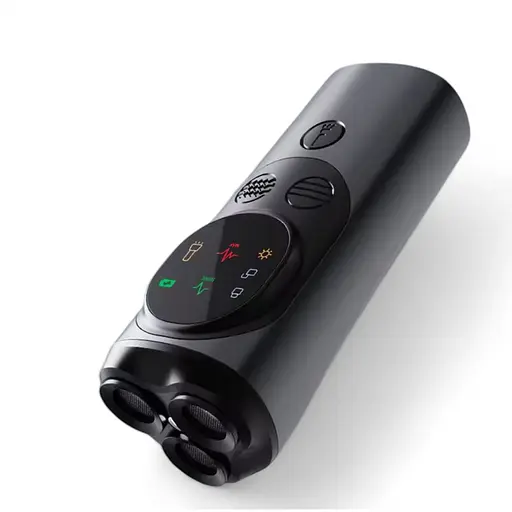 Ультразвуковий відлякувач собак з акумулятором ліхтариком Р10 з випромінювачами і дальністю до 15 м Grey (18566) - фото 2