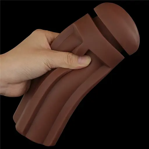 Мастурбатор Lovetoy Pleasure Brew Sultry Stout 19.8 см коричневий - фото 12
