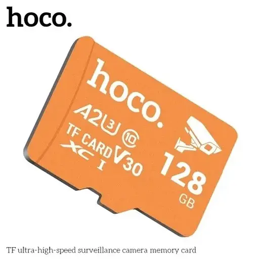 Карта памяти Hoco microSD 128 GB TF Ultra-High-Speed ​​Surveillance Camera Card (U3/V30/A2) - фото 2