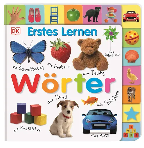 Erstes Lernen. Wörter