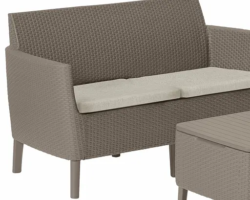 Комплект садовой мебели Keter Salemo Set капучино-песок - фото 3